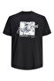 Jack Jones Printed Oversized T-Shirt 12295982 - 7