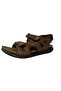 - Eren Comfortable Sole Adjustable Velcro Men's Sandals - 2
