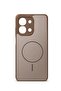 vivo Y51 Pro 5G 2026 SilkTouch Premium Matte Silicone Protective with Thin Magsafe Case Cover - 3