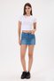 Star Girl Stone Printed Crop Baby Tee - 3