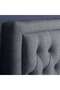 BIANCA HEADBOARD CHANEL GREY L-140 : H-125 CM - 4