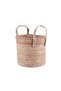 Cyndy Decorative Basket With Handle Dia25x25cm - Natural - 5