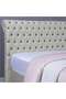 AURORA HEADBOARD VELVET WHITE L-150 : H-125 CM