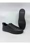 Black Men's Leather Shoes - 2