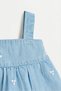 İşlemeli denim top - 3