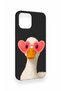 iPhone 12-12Pro Compatible Silicone Case with Duck Pattern - 3