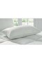 2-Piece Hotel Soft Pillow Set Polyester White 50x75cm - 6