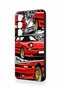Samsung S26 Compatible Red Supra Patterned Silicone Case - 4