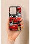 Vivo Y35 Compatible Red Supra Patterned Silicone Case