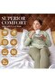 400TC 80% Cotton 20% Polyester Single Bed Sheet Set with Duvet Cover, Fitted Sheet & 2 Pillow Covers - 6