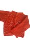 Crochet Tile Red Motif Hand Knitted Women's Cardigan - 2