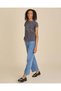Senior Girls Charcoal Rhinestone T Shirt - 5