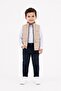 Brown Inflatable Vest, Shirt and Pants 3-Piece Set for Boys 24522 - 2