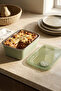 2-Piece Stainless Steel Vacuum Storage Container, Oven and Cake Container 1.3Lt Food Container Lunch Box - 6