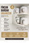 Cup and Mug Organizer Rack – Space-Saving Organizer for Kitchen Cabinet and Countertop