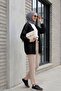 Floral Detailed Openwork Knitted Knitwear Cardigan - Black