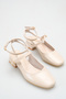 Mary Jane Women's Patent Leather Heeled Shoes (4cm) 1121 Babet Women's Heeled Shoes +1 Size up for Preferencing Larger Sizes Due to Soft Gel Sole - 2