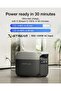 ECOFLOW DELTA 3 Portable Power Station, 1024Wh Solar Generator, LiFePO4 Battery, 0-70% Quick Charge - 7