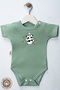 Unisex 100% Cotton Minimal Printed 0-12 Months 6-Piece Short Sleeve Baby Bodysuit Set - 5
