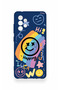 Samsung A52 Compatible Happing Smile Patterned Silicone Case - 2