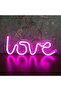 Love Decorative Light Pink/White 35 x 13cm - 3
