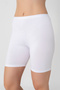 Women's White Modal Dress & Underskirt Shorts - Mini Shorts Leggings-1004 - 3