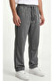 2-Strand Ribbed Baggy Sweatpants – Elastic Waist, Back Pockets, Wide Legs - 7