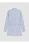 Lcw Everyday Blue Striped Women's Shirt Tunic - 3