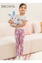 Girls' Leggings, Little Kids Girls Stretchy Tights Leggings, Fashion Printed School Uniform Leggings - 2