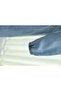 Elastic Sleeves and Buttoned Denim Cap - Ice Blue - 7