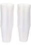 50-Piece Plastic Cup Set 6oz Clear - 3