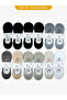 Hanzade Combed Cotton Ballerina Cotton Summer Cotton Comfortable Women's Socks 12-Pack - 2