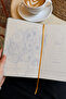 A5 Van Gogh Sun Flowers Sunflowers Gold Gilded Hard Cover Lined Notebook - 3