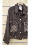 Italian Linen Jacket with Sequin Pocket Detail - 2