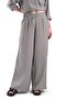 Gray Color Striped 100% Cotton Women's Shirt and Trouser Bottom-Top Set - 7