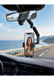 Car Rearview Mirror Adjustable Foldable Phone Stand - 4