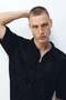 Relaxed Fit Hole-knit polo shirt - 2