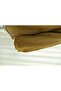 Oversized Tulle Voile Blouse with Tie Collar and Half Buttons - Tan - 6