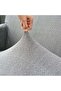 Solid Color Soft And Comfortable Elastic Sofa Cover With Retractable Length And Dust And Dirt Proof (Pillow case not included) - 5