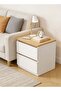 Nightstands Simple Modern Bedroom Bedside Table Solid Wood Minimalist Multi-function Light Luxury Style - 4