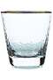 Household Full Bright Hammer Glass Water Cup Clear 9x9.5cm - 2