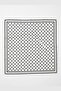 شال باندانا أبيض منقط مقاس 70x70 سم - 3