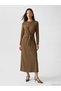 I Zero Roba Collar Tie-Waist Dress from Freezen Store