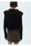 Black Women's Vest 77077660 - 4