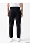 Black Regular Fit Men's Sweatpants - 5
