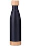 500ml Double Wall Stainless Steel Vacuum Insulated Water Bottle with Bamboo Lid & Bamboo Base