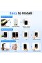 Wireless Doorbell Kit with Plug-in Receiver, 500FT Range, 45 Chimes & 4 Volume Levels, LED Flash, IP44 Waterproof, Easy Installation for Home, Office & Multi-Entry Houses - 7