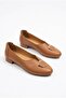 35319 Genuine Leather Women's Ballerinas with Comfortable Buckle Accessories - 5