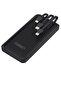 PB41 Power Bank 10000 mAh 3 Types Charging Cable and LCD Screen, Black - 2