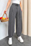 Stirrup Model Women's Modal Shalwar Trousers 3165 Smoked - Premium Series